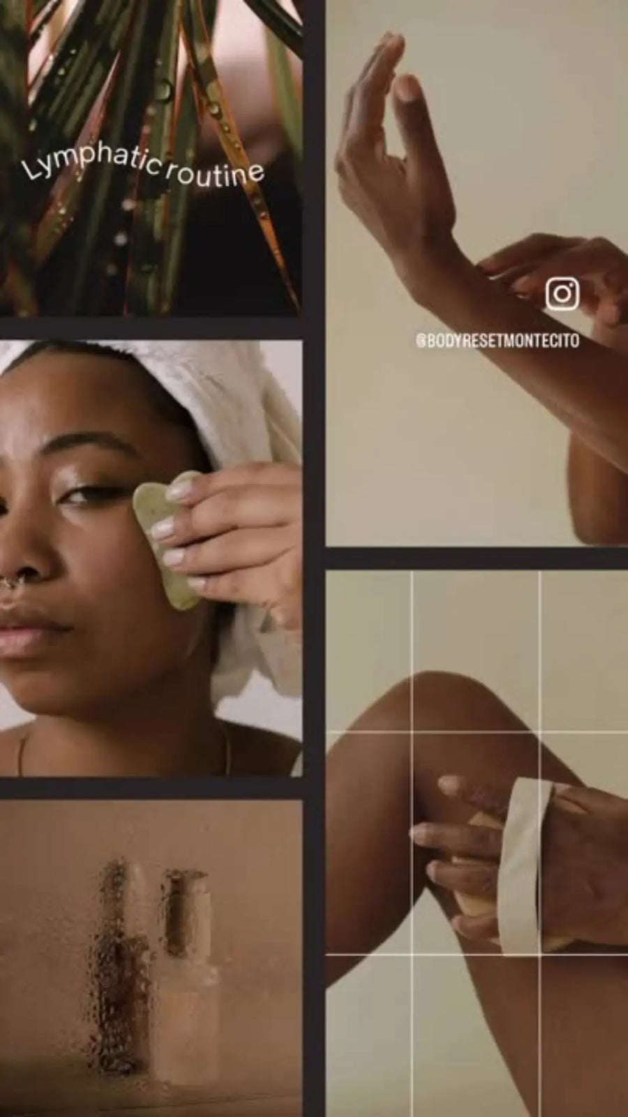 Lymphatic drainage routine